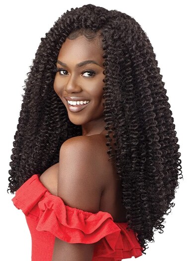 Outre Crochet Braids X-Pression Twisted Up Water Wave Fro Twist 22" 2X (1-pack, 2T1B/30)
