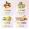 Herbishh Travel Pack Hair Dye Color Shampoo in Sachet + 1pc Argan Hair Mask Sachet (Chestnut brown, 5 sachets)