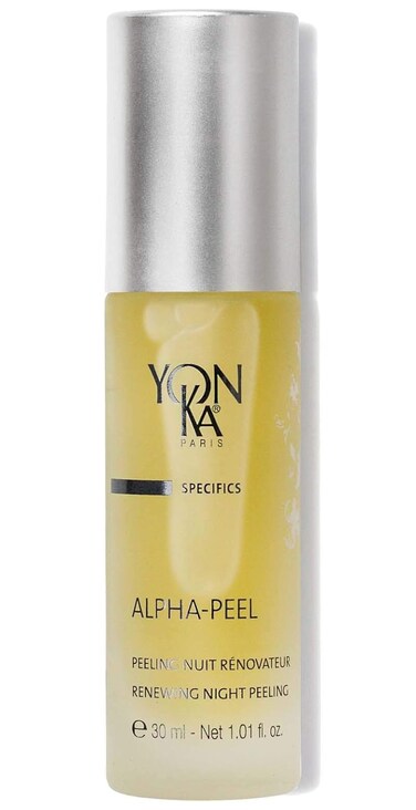 Yon-Ka Alpha Peel Concentrate (30ml) Anti-Aging Night Peel, Treat Fine Lines and Wrinkles with Alpha Hydroxy Acids, All Skin Types, Paraben-Free