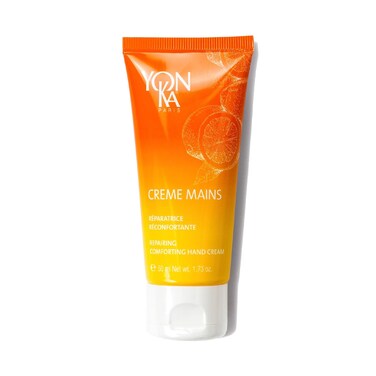 Yon-Ka Sweet Orange Shea Butter Hand Cream (50ml) Intensely Norishing for Dry Hands, Vitamins E and Grape Seed Oil Soften and Repair, Fragrant Manarin and Citrus Scent, Nourish Nails and Cuticles