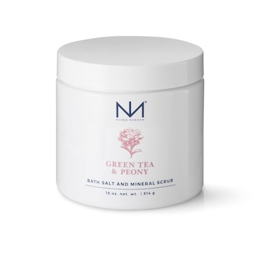 Niven Morgan Green Tea &amp; Peony Dead Sea, &amp; Epsom Soak Bath Salt and Spa Mineral Scrub 18 oz.