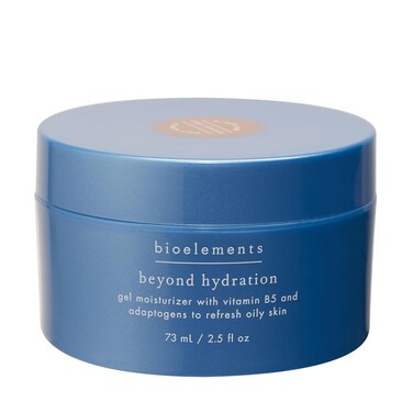 Bioelements Beyond Hydration - Non-Greasy Gel Facial Moisturizer for Oily Skin - Includes Vitamin B5 &amp; Essential Oils - Vegan, Gluten Free - Never Tested on Animals, 2.5 fl oz