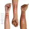 Nudestix Nudies Bloom Dewy and Radiant Cream Blush 3-in-1 All Over Face Colour For Cheeks, Eyes and Lips w/Blending Brush (Rusty Rouge)