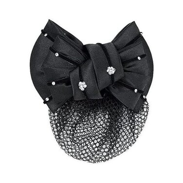 Ovation Premium Show Bow, One Size, Black Gem Floral