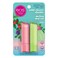 eos Sunset Sips Lip Balms- Melon Mai Tai &amp; Wild Cherry Slushie, All-Day Moisture, Lip Care, 0.14 oz, 2-Pack