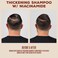 Suavecito Hair Thickening Shampoo With Niacinamide For Thinning Hair - Vitamin B3 Shampoo Repairs Damaged Hair, Improves Health And Fights Hair Loss