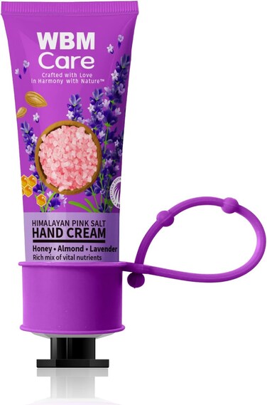 Natural Solution Skin Moisturizer, Enrich with Natural Himalayan Pink Salt, Honey, Almond &amp; Lavender, Protects and Nourishes, Hand Cream &ndash; 30g/1oz