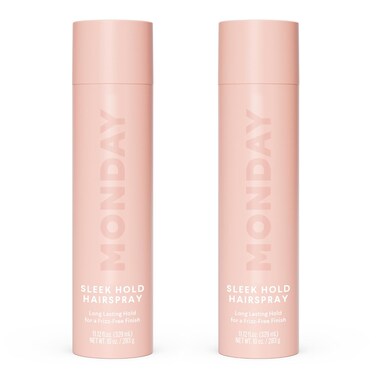 MONDAY HAIRCARE SLEEK HOLD Hairspray for long-lasting finish 10 oz (2 Pack)