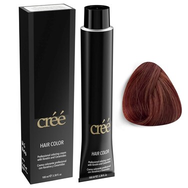 Cree Professional Permanent Hair Color, 100ml - 3.4 fl.oz. (Irisee Copper Blond 7.42)