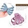 Lolalet Octopus Hair Claw Clips, 5 Pack Non-slip Jaw Clips Medium Hair Clamps for Thick Curly Long Hair, Wide Grip Hair Accessories for Women Girls -Style A