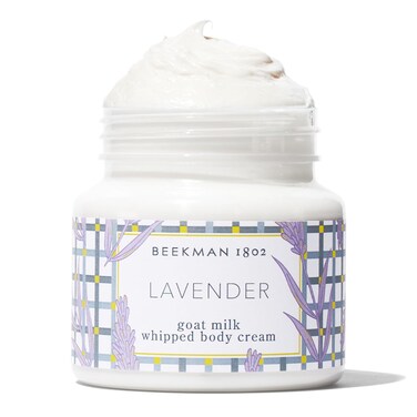 Beekman 1802 Whipped Body Butter Cream with Goat Milk - Deeply Moisturizes, Softens Skin - Natural &amp; Gentle for All Skin Types - Non-Greasy, Cruelty-Free, 8 oz - Packaging May Vary