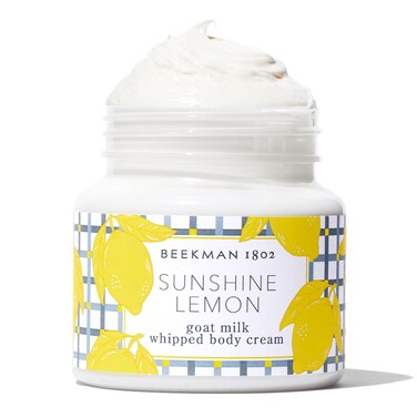 Beekman 1802 Whipped Body Butter Cream with Goat Milk - Deeply Moisturizes, Softens Skin - Natural &amp; Gentle for All Skin Types - Non-Greasy, Cruelty-Free, 8 oz - Packaging May Vary