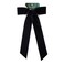 Kristin Ess The Bow Slide - Black, Hair Tie, 1 Count (Pack of 1), Unisex, All Ages