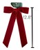 Kristin Ess The Bow Slide - Burgundy