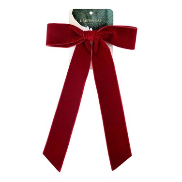 Kristin Ess The Bow Slide - Burgundy