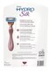 Schick Hydro Silk Moisturizing Razor for women, with premium Rose Gold Metal handle and 9 Cartridge Refills