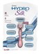 Schick Hydro Silk Moisturizing Razor for women, with premium Rose Gold Metal handle and 9 Cartridge Refills