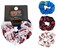 Naruto Scrunchies Set &ndash; Anime Hair Ties, Officially Licensed Naruto Shippuden Hair Elastics Pack of 3