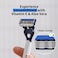 DORCO Pace Pro 5 Disposable Razors, 9 pack - Long Lasting 5 Blade Technology with a Precision Trimmer, Safety Guard Bar, Pivoting Head and Non-Slip Rubber Handle (9 Razors)