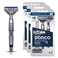 DORCO Pace Pro 4 Disposable Razors, 9 pack - Long Lasting 4 Blade Technology with a Precision Trimmer, Safety Guard Bar, Pivoting Head and Non-Slip Rubber Handle (9 Razors)
