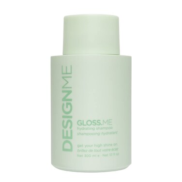 GLOSS.ME Hydrating Shampoo by DESIGNME   Hemp &amp; Argan Oil Shampoo Adds Softness &amp; Shine   Straight, Wavy, or Curly Hair Shampoo   Sulfate-Free &amp; Color-Safe Moisturizing Shampoo for Dry Hair