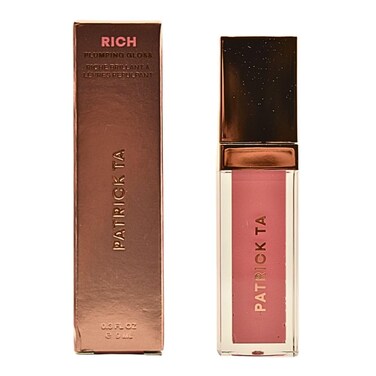 PATRICK TA Major Volume Plumping Lip Gloss - Say Less - Rich Milky Pink, Superficial