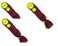 Rasta Fri Braids (3 Piece Pack) (Burgundy)