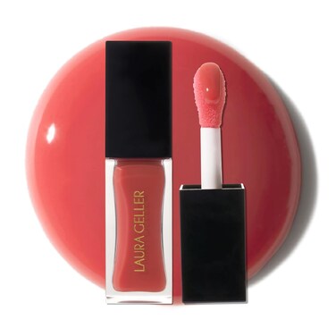 LAURA GELLER NEW YORK Fine Shine Glossy Lip Oil, Rose Garden - Hydrating Lip Gloss