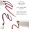 Julep With a Trace Retractable Creamy Long-Lasting Lip Liner, Rich Cocoa