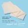 Calm Line Facial Wipes - Brightening Cleaning Wipes, Unscented Moist Towelettes Individually Wrapped - Natural Wipes &amp; Face Wash Cloth for Facial Cleansing with AHA/BHA, Clover and Calendula - 15ct