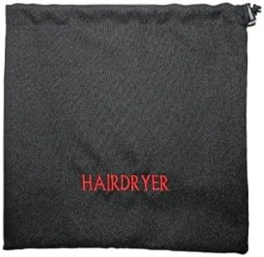 American Supply Hair Dryer Bag, Black, 12 Pack
