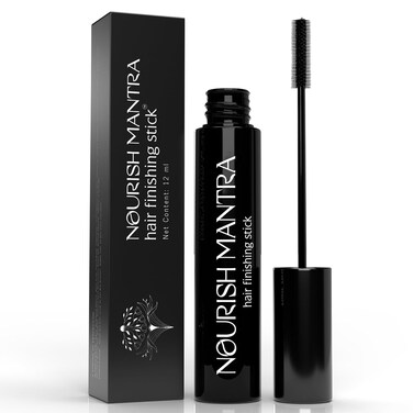 NOURISH MANTRA Hair Finishing Stick   Your Go-To Hair Fixer   Non-Greasy and Non-Sticky   Does not Leaves A White Cast   A Must-Have Hair Accessory   For Men &amp; Women Both