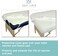 Body Linen Protective Massage Table Cover - Reusable Massage Table Barrier with Wipe Clean Surface. Waterproof PUL Material, Machine Washable. Protects Massage Table, Warmer and Pad - 1 Pack - White