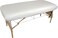 Body Linen Protective Massage Table Cover - Reusable Massage Table Barrier with Wipe Clean Surface. Waterproof PUL Material, Machine Washable. Protects Massage Table, Warmer and Pad - 1 Pack - White