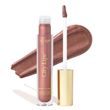 City Beauty City Lips Plumping Lip Gloss - High-Shine Gloss for Fuller, Younger-Looking Lips   Hydrating &amp; Smoothing Lip Treatment Hyaluronic Acid