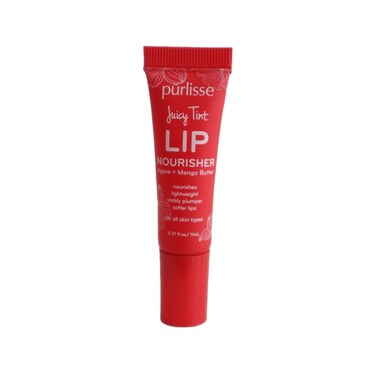 p&uuml;rlisse Juicy Tint Moisturizing Tinted Lip Balm for Women - Hydrating Lip Treatment for Dry Cracked Lips - Enriched with Shea Butter &amp; Jojoba Oil for Plumper Soft Lips - Ruby Shine (.38 oz)