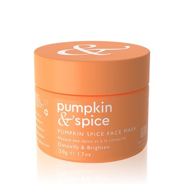 Pumpkin Spice Clay Enzyme Facial Mask   Removes Pimples, Minimizes Pores, Blackheads, Wrinkles, Breakouts   Hydrates, Tightens, Brightens   Organic Pumpkin Seed Oil Dermal Body Purifying   50g