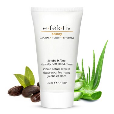 Jojoba and Aloe Naturally Soft Hand Cream &ndash; Deep Moisturizing Formula - Hydrating Hyaluronic Acid &ndash; Enriched with Antioxidants &ndash; Sulfate Free &ndash; Unisex - 75 ml
