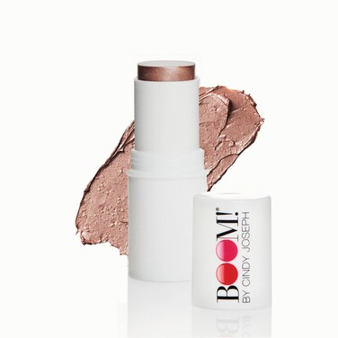 BOOM! by Cindy Joseph Boomstick Glimmer - Natural Face Highlighter Stick &amp; Illuminator for Face &amp; Body - Multi-Use Vegan Makeup Stick for Older Women &amp; Mature Skin