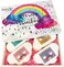 Rainbow Bath Bombs for Kids- Natural and Organic Bubble Bath Bombs w/Moisturizing Shea Butter and Natural Oils, 4 Large Unicorn Cloud Bath Bombs for Girls, Boys, Women, Birthday Gift for Her