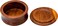 Grandslam Wooden Shaving Bowl with Lid Shaving Soap Bowl for Men Easy to Lather Fits Wet Shaving