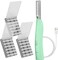 SPA SCIENCES - SIMA Patented Dermaplane Razor for Women Face &ndash; Painless 2-in-1 Facial Exfoliation &amp; Peach Fuzz Hair Removal &ndash; Anti-Aging &ndash; 3 Speeds &ndash; Rechargeable &ndash; 21 Weeks Treatment