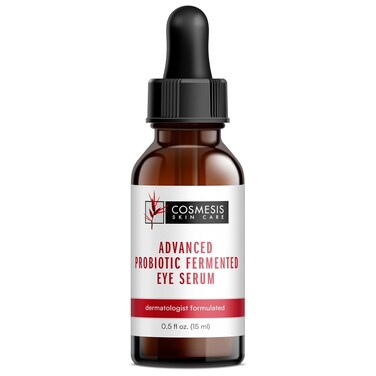 Advanced Probiotic-Fermented Serum - Revitilize Your Eyes, Combat Oxidation, &amp; Support Youthful Skin - Cosmesis, 0.50 oz.