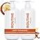 Routine Wellness Anti-Thinning Shampoo and Conditioner Set for Thinning Hair - Biotin DHT Blocker Women &amp; Men - Color Safe Shampoo for Hair Loss &amp; Healthier Growth - Coconut &amp; Vanilla (Pack of 2)
