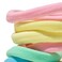Mane Rainbow Fabric Hair Ties &amp; Case - Exta-Wide Elastic Hair Bands - Suitable for All Textures Including Fine, Medium or Thick (8 Count)