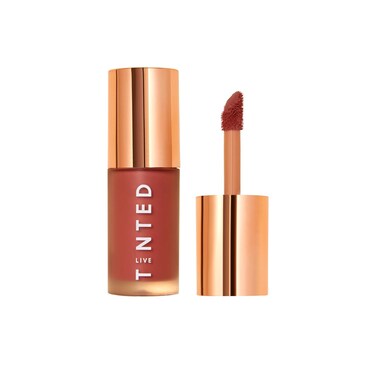 Live Tinted Blush Crush Liquid Blush - Creamy Blush for All Skin Tones, Skincare-Powered With Peony Extract, A&ccedil;ai Fruit Oil, and Vitamin C Infused Liquid Makeup Blush, 1 oz - Dusty Rose