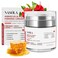 Hibiscus and Honey Firming Cream, Neck Firming Cream, Skin Tightening Cream, Skin Firming and Tightening Lotion for Face and Body, Anti-Wrinkle Facial Moisturizer with Collagen, 1.85 Oz/55ml
