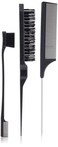 Locs Styling Dual Edge Brush &amp; Comb Set (3 pcs)