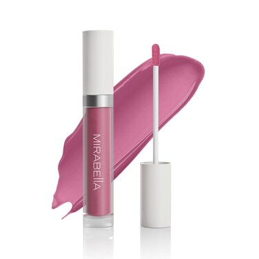 Mirabella Luxe Advanced Formula Moisturizing Lip Gloss, Long-Lasting Lip Gloss with a Glossy, Non-Sticky, and Shiny Finish Hydrates with Vitamin E, Jojoba, and Sweet Almond Oil, Sleek