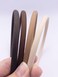 Heliums Thin Headbands For Women - 8mm Skinny Headband, 4 Count, Comfortable Narrow Hair Bands in Neutral Colors (Dark Brown, Medium Brown, Dark Blonde, Beige Blonde)